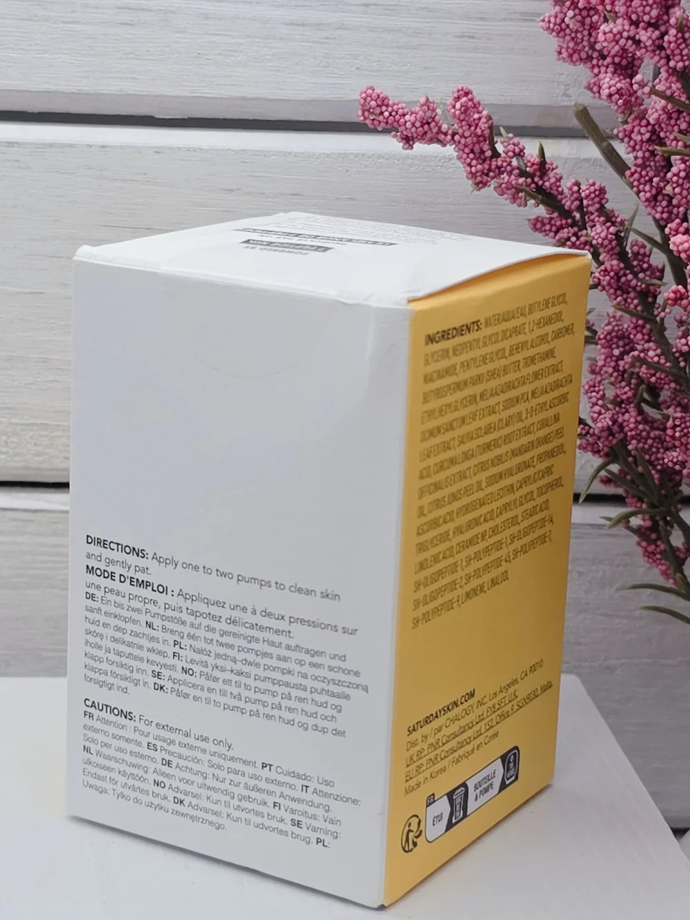 Saturday Skin Yuzu Vitamin C + Water Blossom Serum